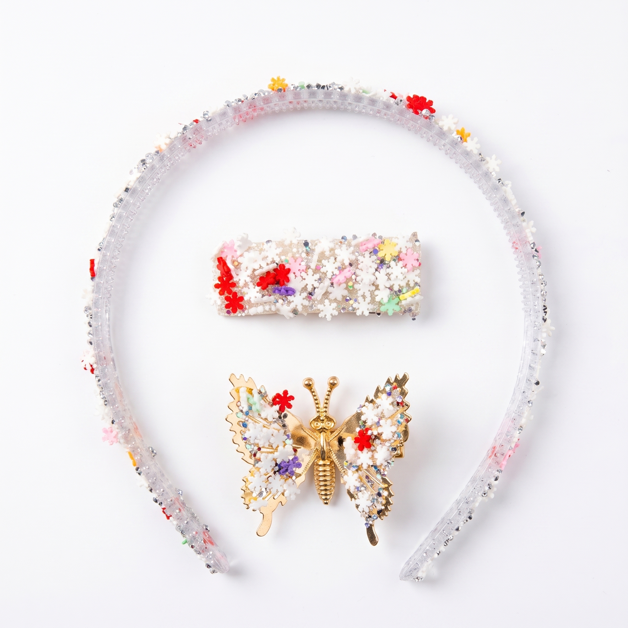 Artisan Butterfly Dreams Hair Set (Pink)