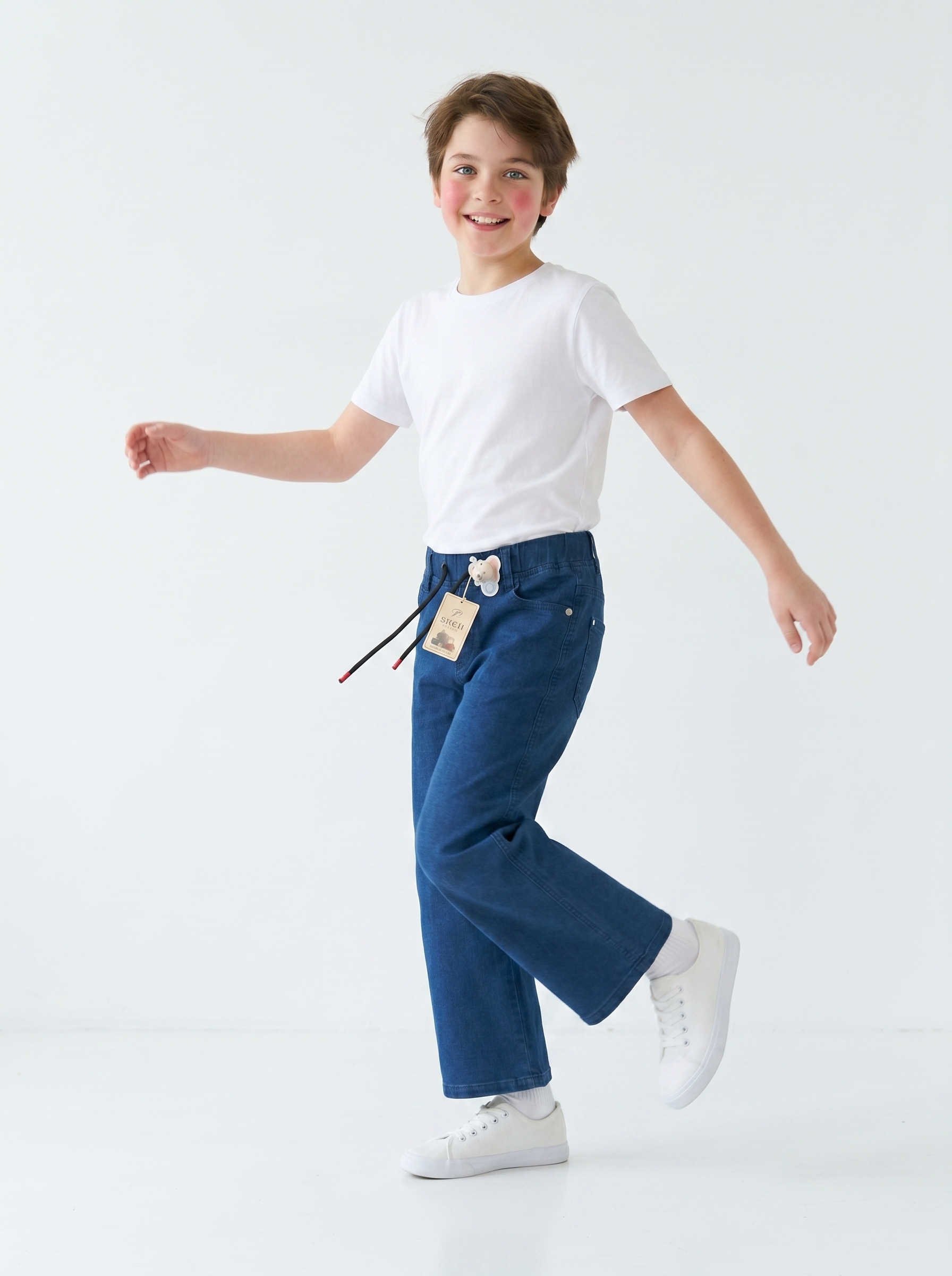 Artisan Indigo Basic Denim Pants (Unisex)