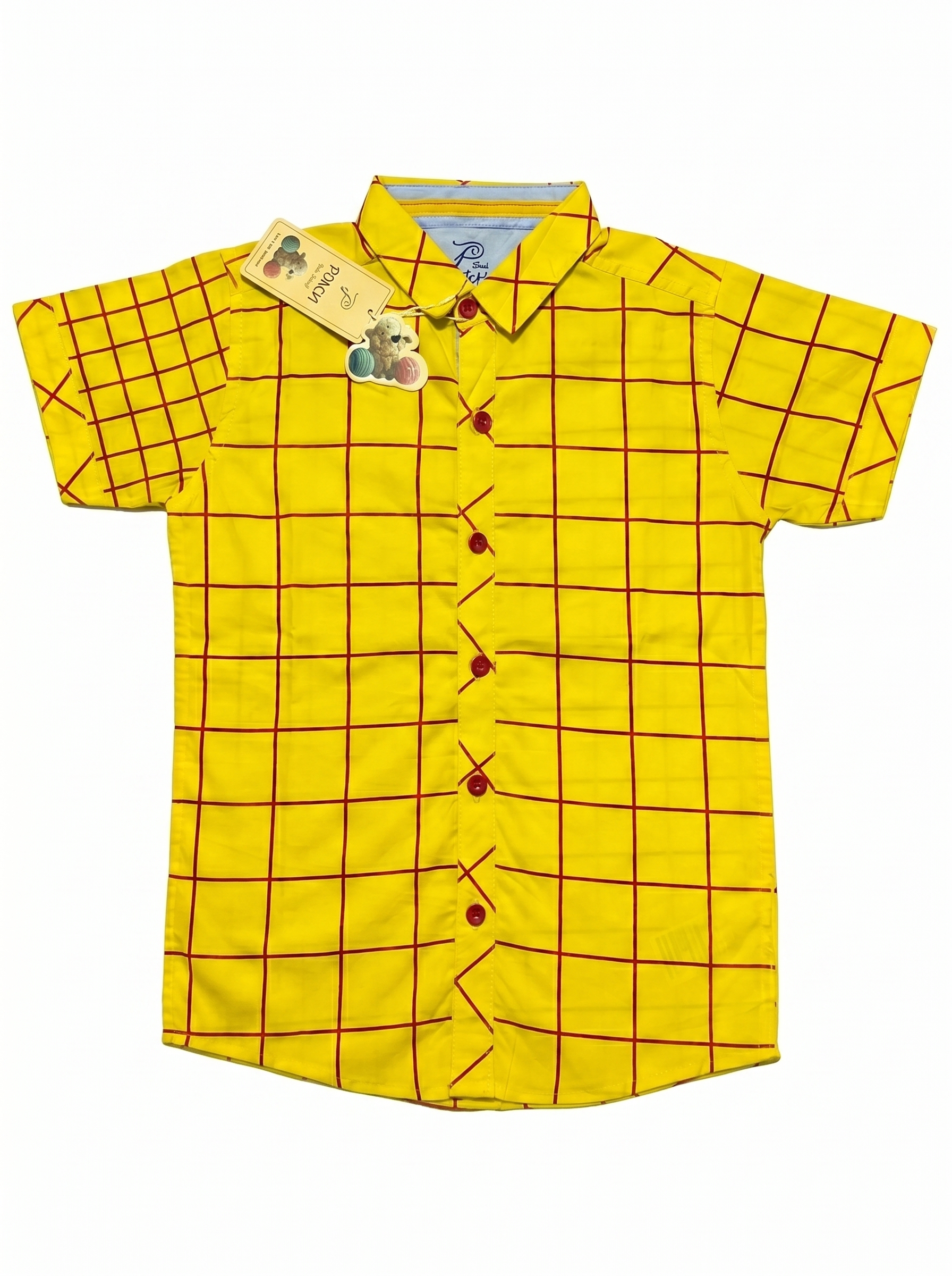 Premium Signature Casual Shirt (Yellow)