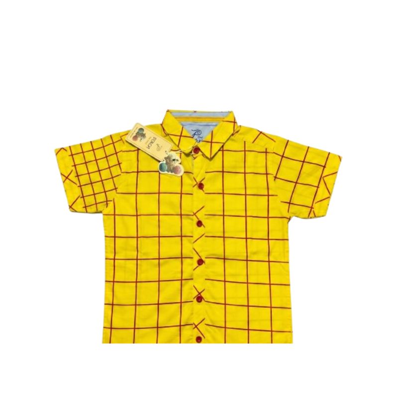 Premium Signature Casual Shirt (Yellow)