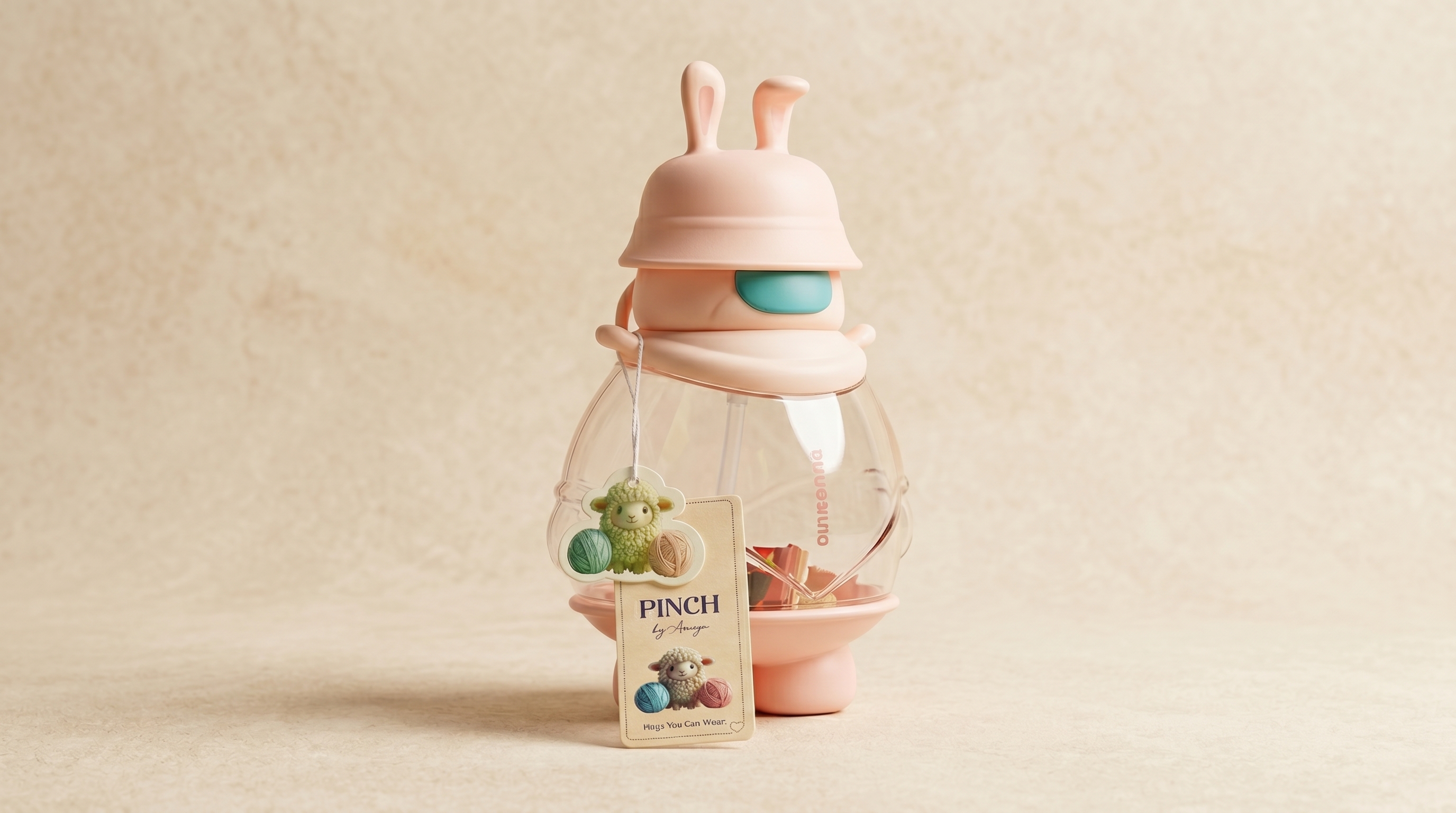 Dreamy Rabbit Treasure Bottle (beige)